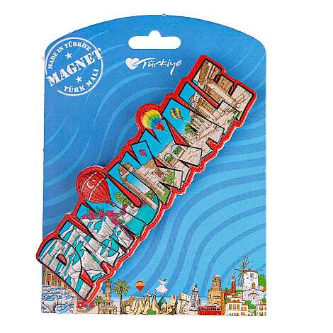 Pamukkale Temalı Kartonetli Uv Polyester Magnet - 4