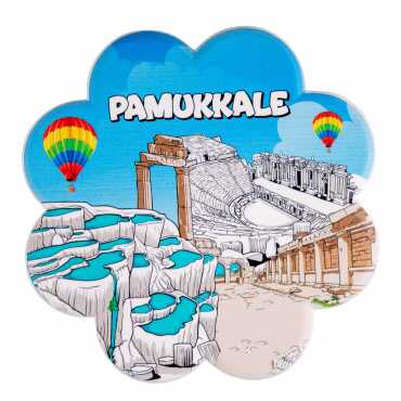 Pamukkale Temalı MYROS UV PAPATYA BARDAKALTI 110 MM - 3