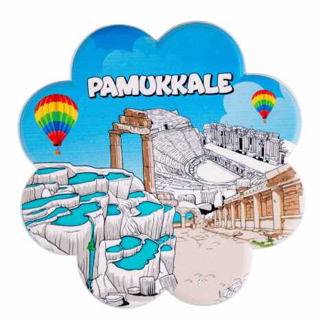 Pamukkale Temalı MYROS UV PAPATYA BARDAKALTI 110 MM - 3