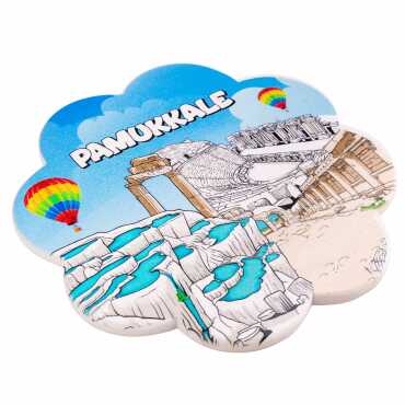 Pamukkale Temalı Uv Papatya Yöresel Nihale 185 Mm - Standart - 4