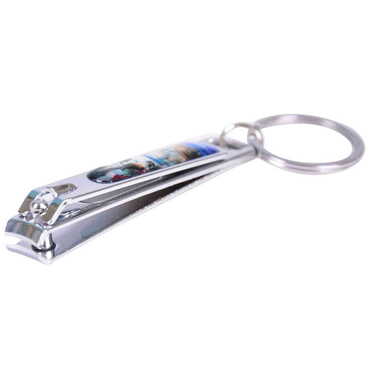 Pamukkale Themed Customised Metal Epoxy Nail Clipper 16x80x15 mm - Thumbnail