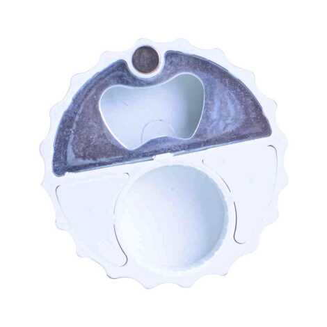 Pamukkale Themed Myros White Bottle Opener Refrigerator Magnet 63x15 mm - 2