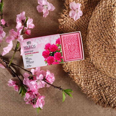 Myros - Peony Soap Set Of 2 Pcs 75 gr each