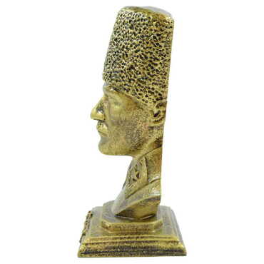 Polyester Ataturk Bust Figurine Big Size 115X225X97 Mm - Thumbnail