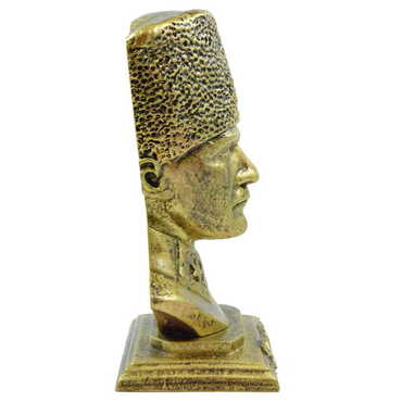 Polyester Ataturk Bust Figurine Big Size 115X225X97 Mm - Thumbnail