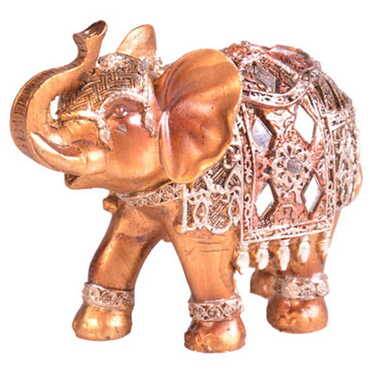 Myros - Polyester Elephant Figurine No:1 95x40x80 mm