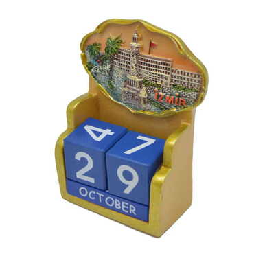 İzmir Region Polyester Gold Calendar - Standart - 3