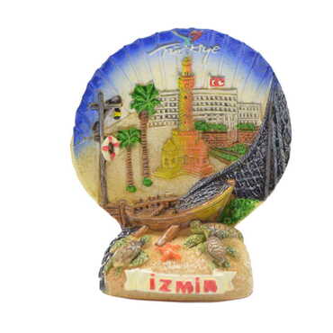 Izmir Themed Polyester Oysters Desktop Decor