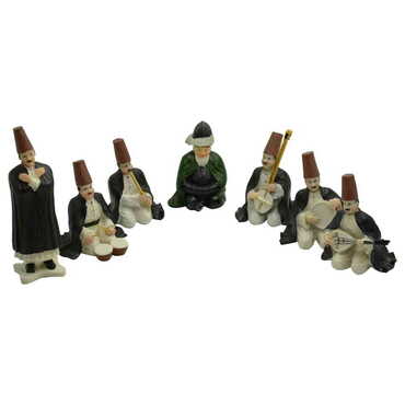 Myros - Polyester Music Figurine Set 75X60X140 mm