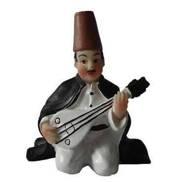 Polyester Music Figurine Set 40X30X80 Mm - Standart - 2