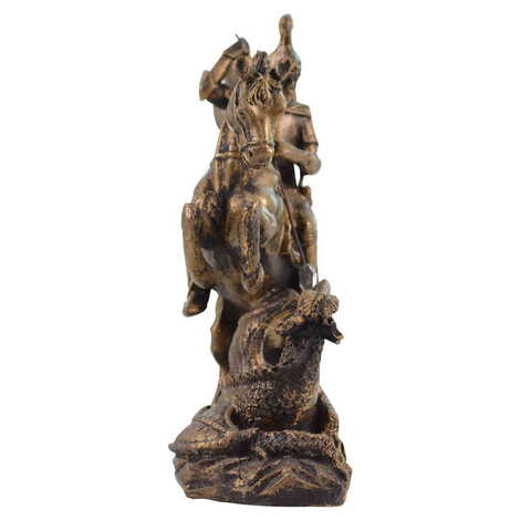 Polyester Retro St. George Figurine