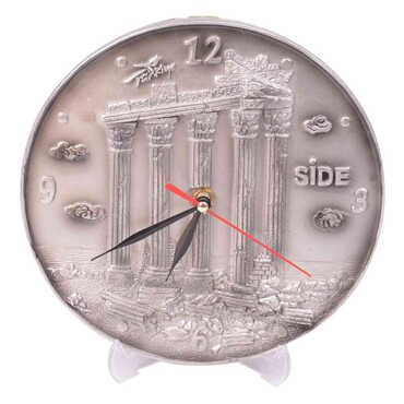 Side Themed Polyester Desktop Clock - 5
