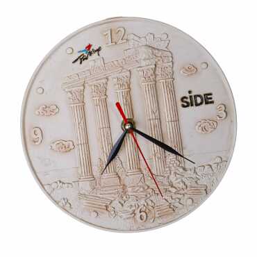 Side Themed Polyester Desktop Clock - 7