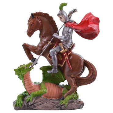 Polyester St. George Figurine Big Size - Thumbnail