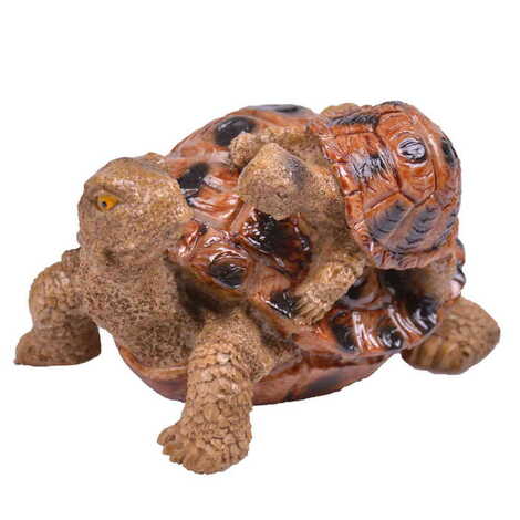 Polyester Turtle And Baby Turtle Figurine - 4
