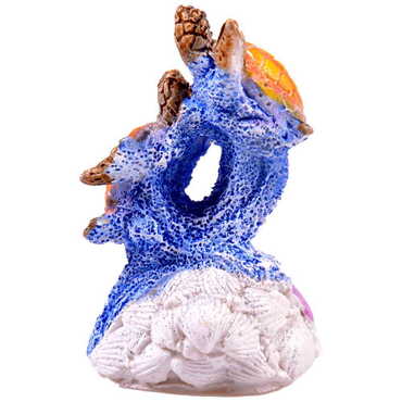 Polyester Feeding Pearly Turtle Figurine - PSM46(2) - 3