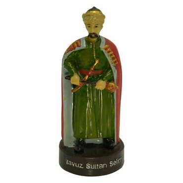 Polyester Yavuz Sultan Selim Figurine 10 Cm - Myros