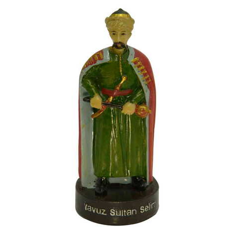 Polyester Yavuz Sultan Selim Figurine 10 Cm - 1