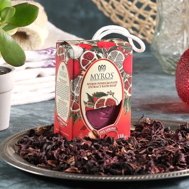 Pomegranate Bath Soap 180 Gr - Thumbnail