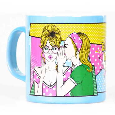 Pop-Art Themed Ceramic Custom Printed Mug - Thumbnail