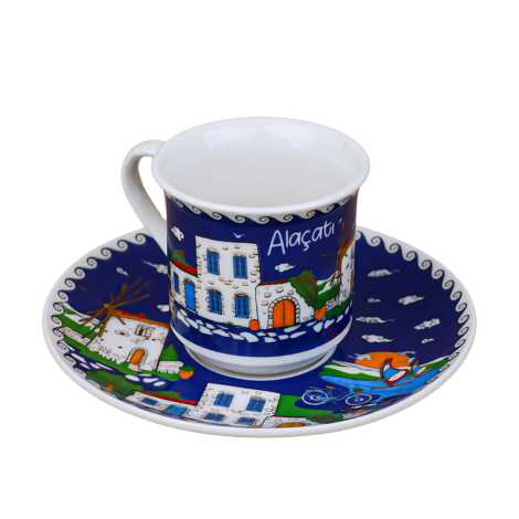 Porcelain Two Piece Coffee Set - 5