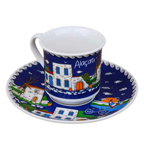 Porcelain Two Piece Coffee Set - 4