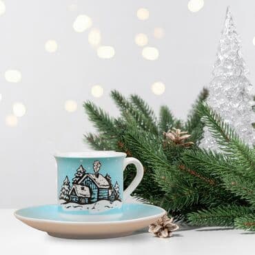 Wholesale Turquoise Polar Bear Coffee Cup - Standart - 2