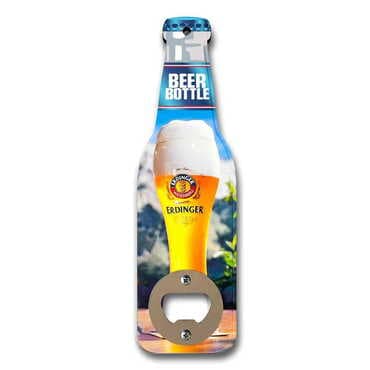 Promotional Beer Bottle Shaped Printed MDF Wooden Bottle Opener 200x59 mm - Standart - 2