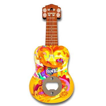 Promotional Guitar Shaped Printed MDF Wooden Bottle Opener 200x89 mm