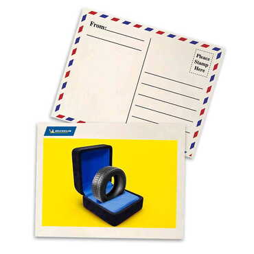 Myros - Promosyon Myros Ahşap Kartpostal 116x150 mm