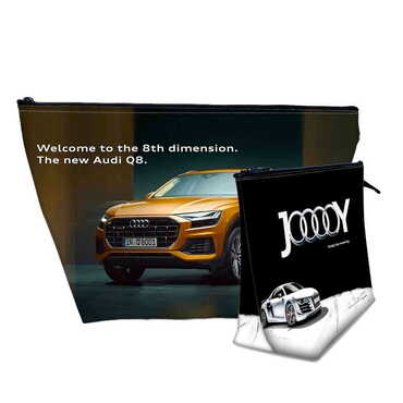 Myros - Promosyon Myros Büyük Körüklü Makyaj Çantası 160x270x80 mm