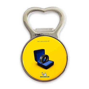 Promotional Metal Magnetic Small Round Opener 38x60 mm - Standart - 4