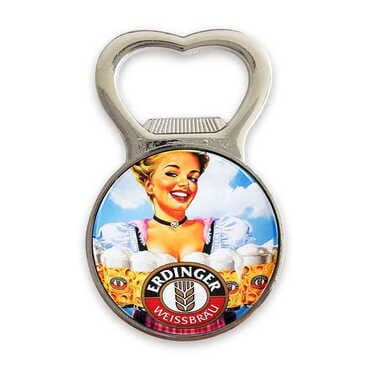 Promotional Metal Magnetic Small Round Opener 38x60 mm - Standart - 5