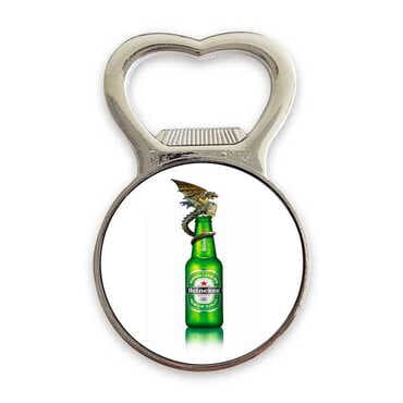 Promotional Metal Magnetic Small Round Opener 38x60 mm - Standart - 6