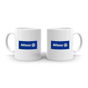 Promotional Custom Printed Ceramic Coffee Mug 82x90 mm
