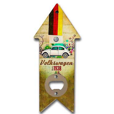 Promotional Arrow Shaped Printed MDF Wooden Bottle Opener 193x82 mm - Thumbnail