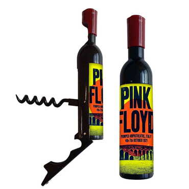 Promotional Bottle Shaped Metal Wine Bottle Corkscrew Opener-Magnetic 115x25x25 mm - Thumbnail