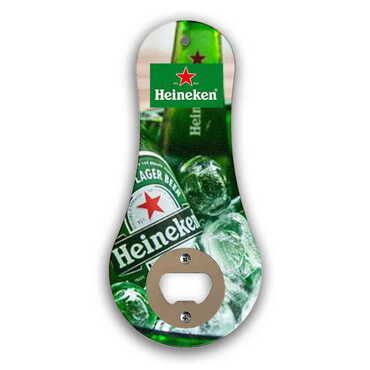 Promotional Classic Shaped Printed MDF Wooden Bottle Opener 170x79 mm - Thumbnail