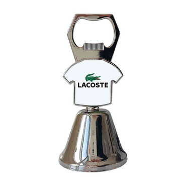 Promotional Collectible Souvenir Double Face Metal Bell With Opener 44x94 mm - Thumbnail