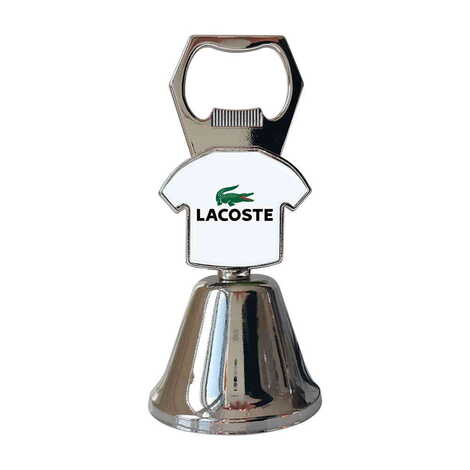 Promotional Collectible Souvenir Double Face Metal Bell With Opener 44x94 mm