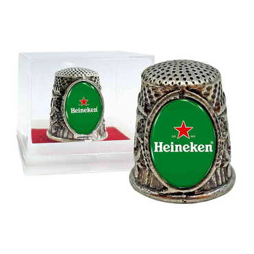 Promotional Collectible Souvenir Thimble With Gift Box - Oval Shape 20x25 mm - Thumbnail