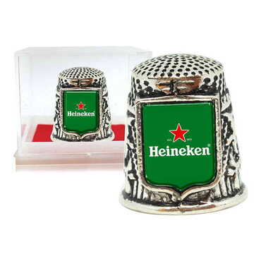 Myros - Promotional Collectible Souvenir Thimble With Gift Box - Shield Shape 20x25 mm