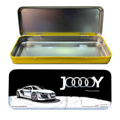 Promotional Customised Metal Tin Pencil Case 210x80x25 mm