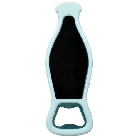 Promotional Customised Uv Printed Coca Cola Bottle Shape Plastic Base Bottle Opener 42x120 mm