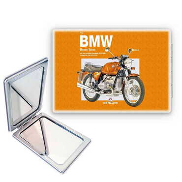 Myros - Promotional Customised Uv Printed Rectangle Compact Mirror 85x62x11 mm