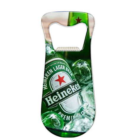 Promotional Customizable Metal Magnetic Bottle Opener 95x42 mm