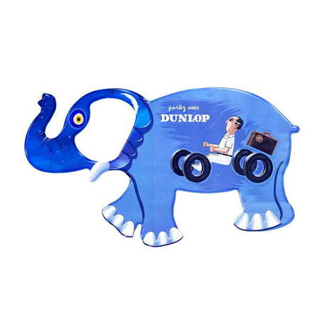 Promotional Elephant Shaped Metal Magnetic Bottle Opener 98x61 mm