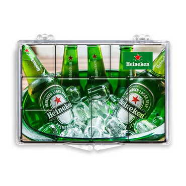 Promotional Epoxy Dome Souvenir Fridge Magnet Set of 8 pcs - Myros