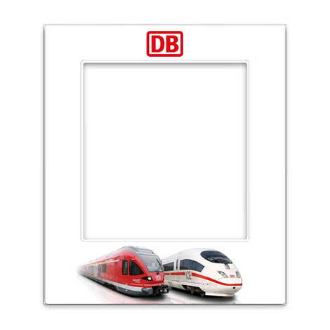 Promotional Epoxy Dome Souvenir Magnetic Photo Frame 95x115 mm