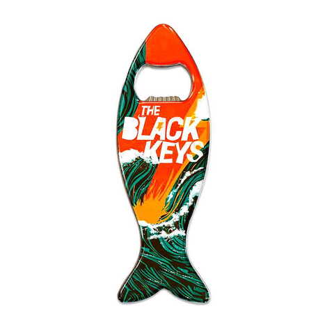 Promotional Fish Shaped Metal Magnetic Bottle Opener 120x43 mm